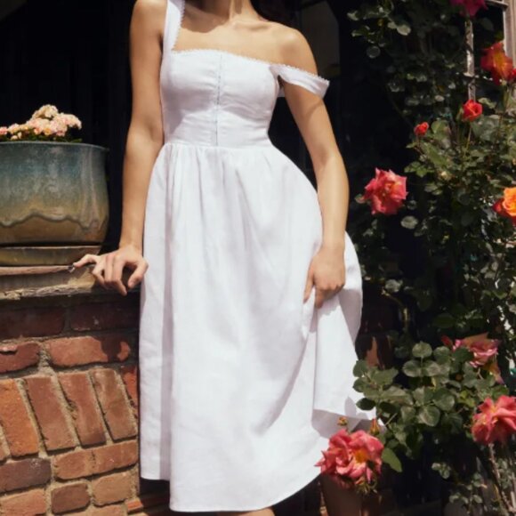 Tagliatelle Linen Dress - Picture 2 of 5